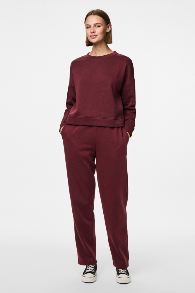 PCCHILLI LS LOOSE SWEAT NOOS BC 17156302 TAWNY PORT